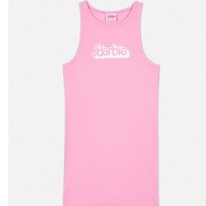 Barbie The Movie ribbed tank Dress new size large